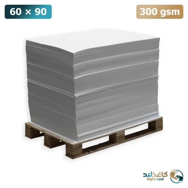 شیت مقوای پشت طوسی 300 گرم با کیفیت بالا از کاغذلند. مناسب برای چاپ و بسته‌بندی.